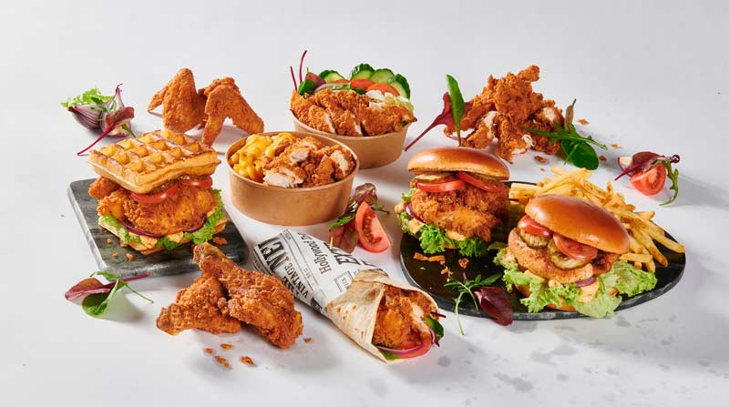 DL Fried Chicken - madbod i Friis Streetfood Aalborg